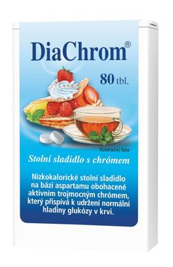 Diachrom nízkokalorické sladidlo 80 tablet