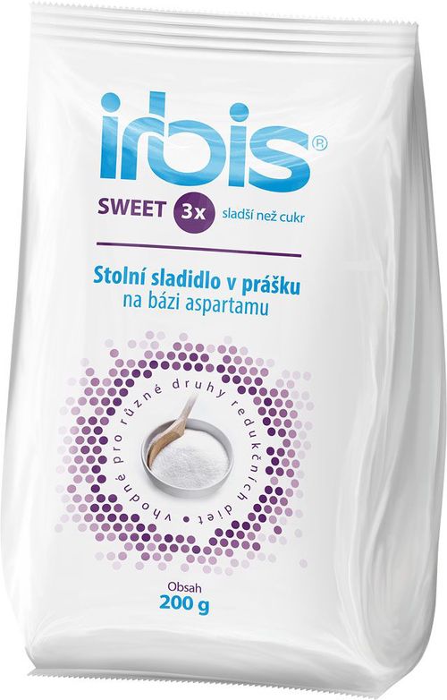 Irbis Sweet 3x sladší sladidlo sypké 200 g