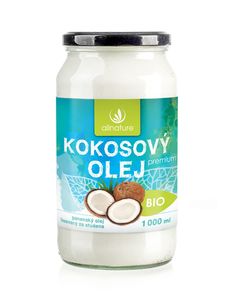 Allnature Kokosový olej panenský BIO 1000 ml