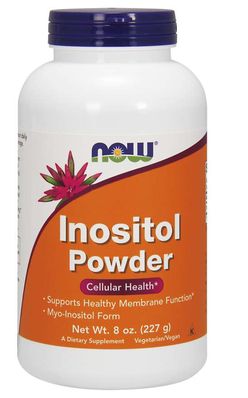 NOW® Foods NOW Inositol (myo-inositol), čistý prášek, 113g