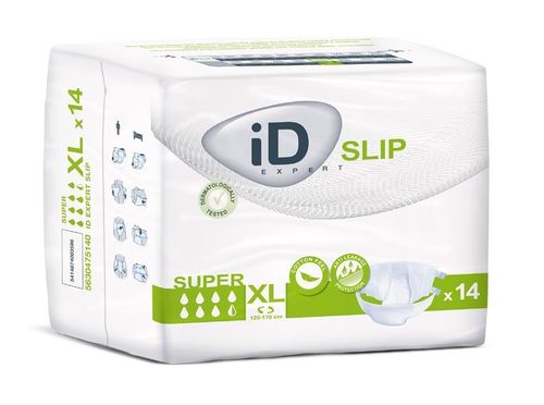 iD Slip X-Large Super plenkové kalhotky s lepítky 14 ks