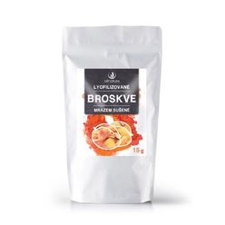 Allnature Broskve sušené mrazem plátky 15 g