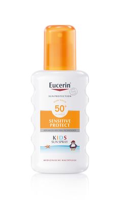 Eucerin SUN Sensitive Protect Kids SPF50+ dětský sprej na opalování 200 ml