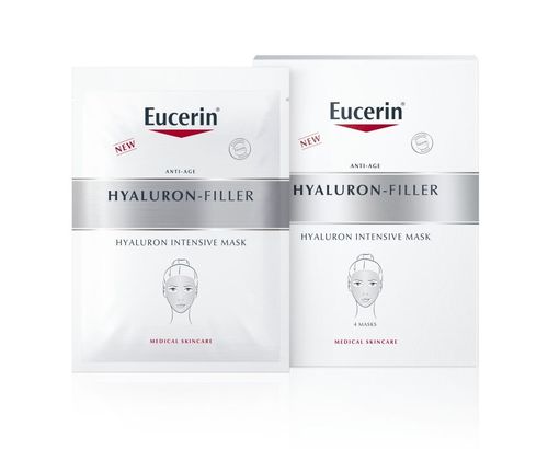 Eucerin Hyaluron-Filler Hyaluronová intenzivní maska 4 ks