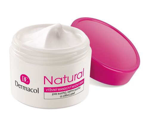 Dermacol Natural výživný mandlový noční krém 50 ml