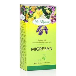 Dr. Popov Migresan porcovaný čaj 20x1,5 g