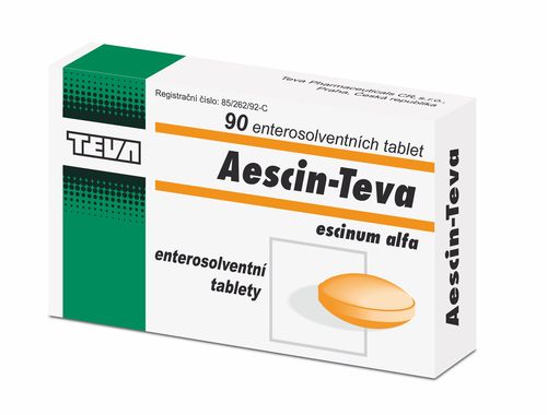 Aescin Teva 20 mg 90 tablet