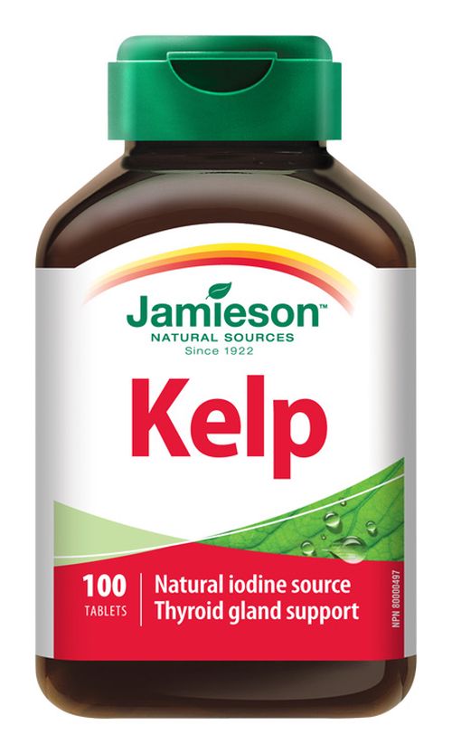 Jamieson Kelp mořské řasy 650 mcg 100 tablet