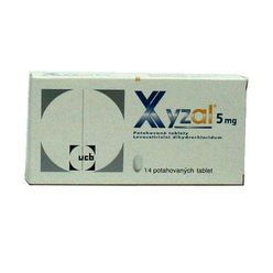 Xyzal 5 mg 14 potahovaných tablet