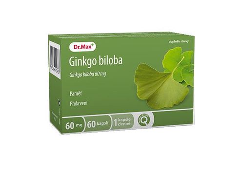 Dr.Max Ginkgo biloba 60 mg 60 kapslí