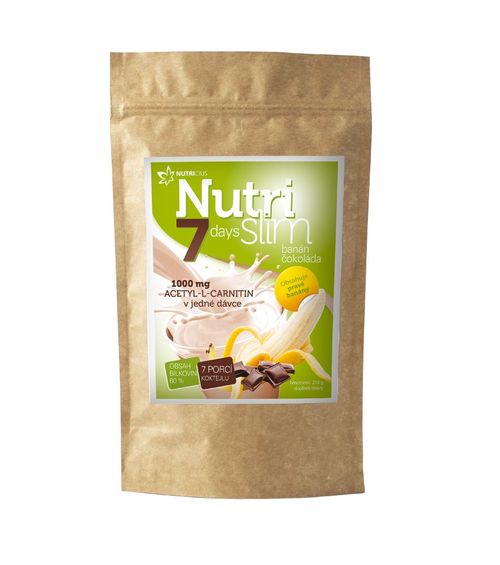 Nutricius NutriSlim banán čokoláda 210 g