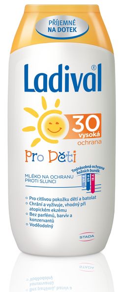 Ladival Ochrana proti slunci OF30 mléko pro děti 200 ml