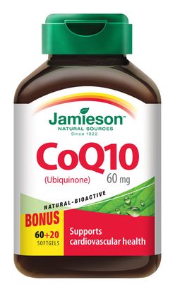 Jamieson Koenzym Q10 60 mg 60+20 tablet