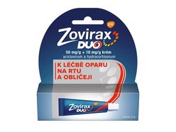 Zovirax Duo 50 mg/g + 10 mg/g krém 2 g