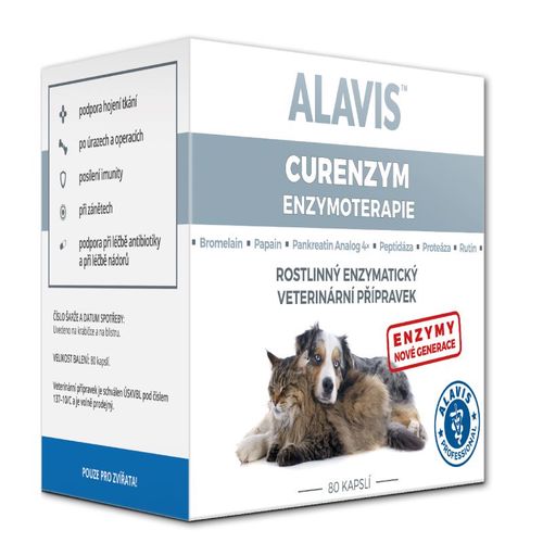 Alavis CURENZYM Enzymoterapie 80 kapslí