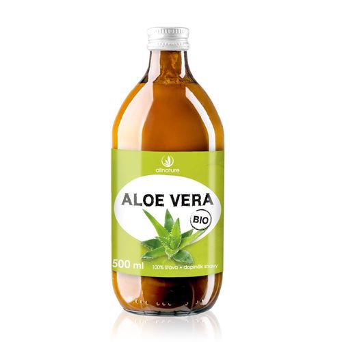 Allnature Aloe Vera BIO 100% šťáva 500 ml