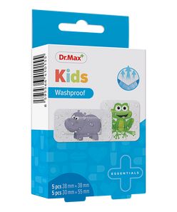 Dr.Max Kids Washproof 2 velikosti náplast 10 ks