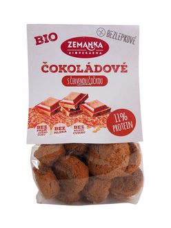 Zemanka BIO Bezlepkové čokoládové hrudky čočka s kokosem 100 g