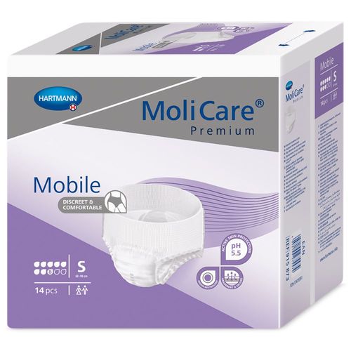 MoliCare Mobile 8 kapek vel. S inkontinenční kalhotky 14 ks