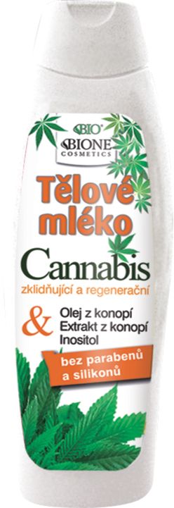 Cannabis Tělové mléko 505 ml
