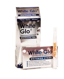 White Glo Diamond Series bělicí pero 2,5 ml + bělicí pásky 7 ks