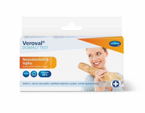 Veroval Nesnášenlivost lepku domácí test