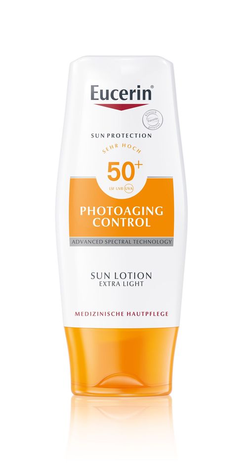 Eucerin SUN Photoaging Control SPF50+ extra lehké mléko 150 ml