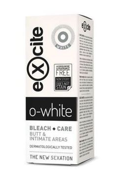 Diet esthetic Excite O-white bleach + care bělicí krém na intimní partie 50 ml