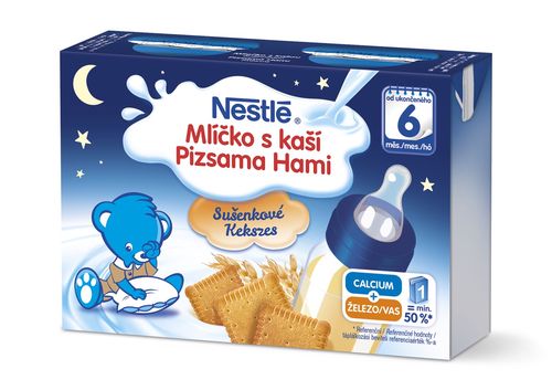 Nestlé Mlíčko s kaší Sušenkové 2x200 ml