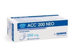 ACC 200 NEO 200 mg 20 šumivých tablet