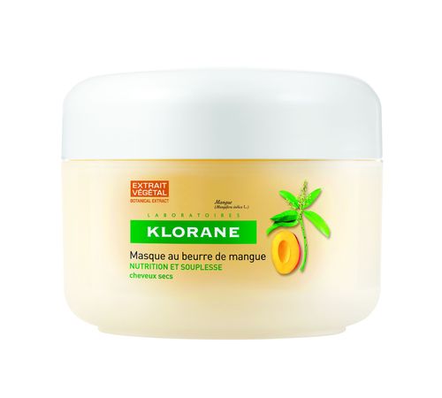 KLORANE Intenzivní výživná maska s mangovým máslem 150 ml