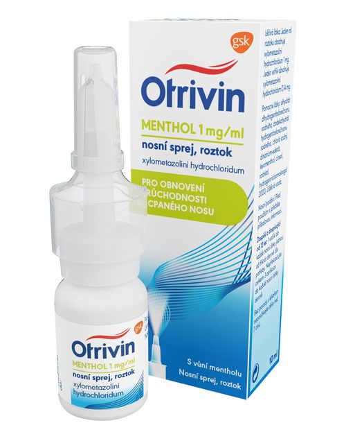 Otrivin Menthol 0,1% nosní sprej 10 ml