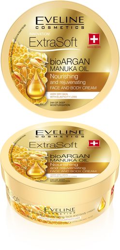 Eveline Extra Soft Argan&Manuka oil výživný omlazující krém 175 ml