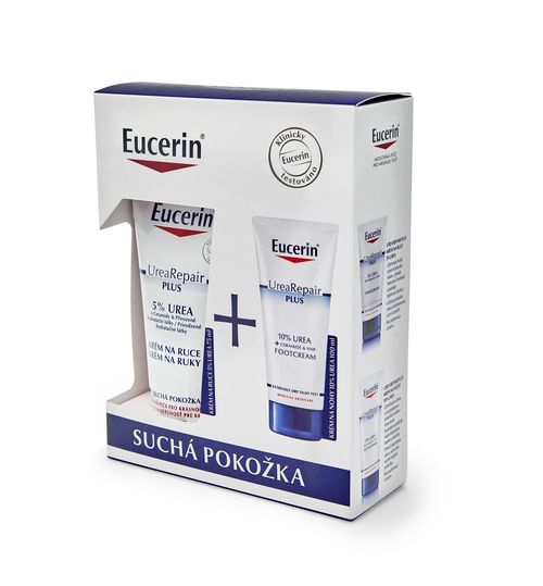 Eucerin UreaRepair Promo krém na ruce 75 ml + krém na nohy 100 ml