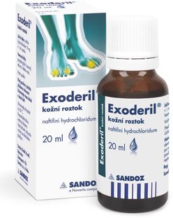 Exoderil kožní roztok 20 ml