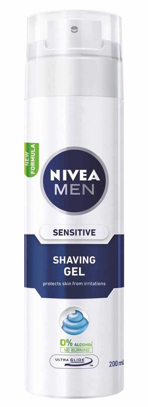 Nivea MEN Gel na holení Sensitive 200 ml