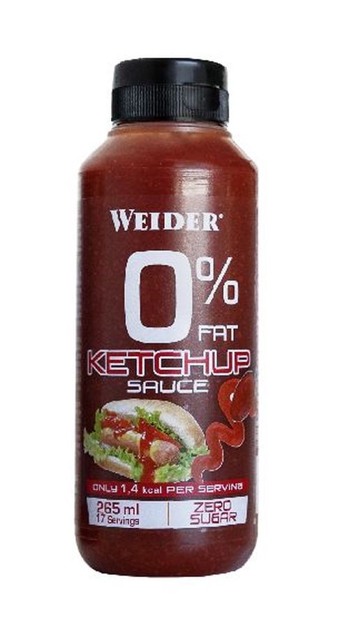 WEIDER 0 % Fat Ketchup omáčka dochucovadlo 265 ml