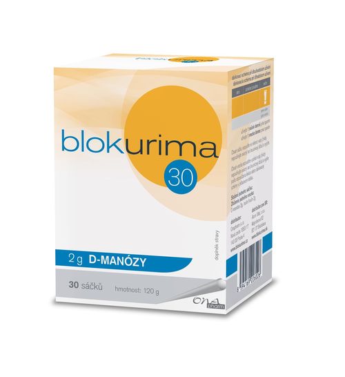 Blokurima 2g D-manózy sáčky 30x4 g