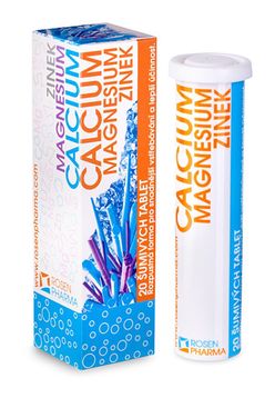 Rosen Calcium Magnesium Zinek 20 šumivých tablet