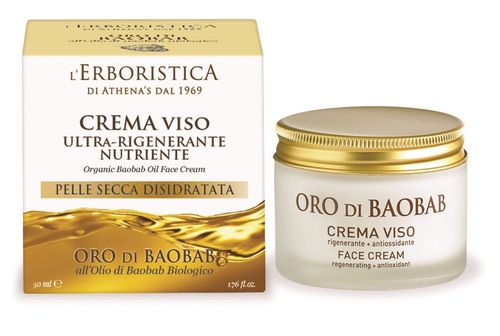 Erboristica Oro di Baobab pleťový krém regenerační 50 ml