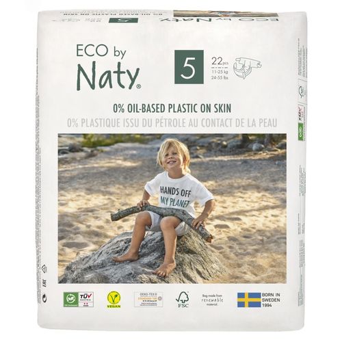 ECO by Naty Junior 11–25 kg dětské plenky 22 ks