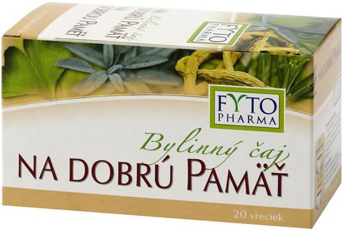 Fytopharma Bylinný čaj na dobrou paměť 20x1,25 g