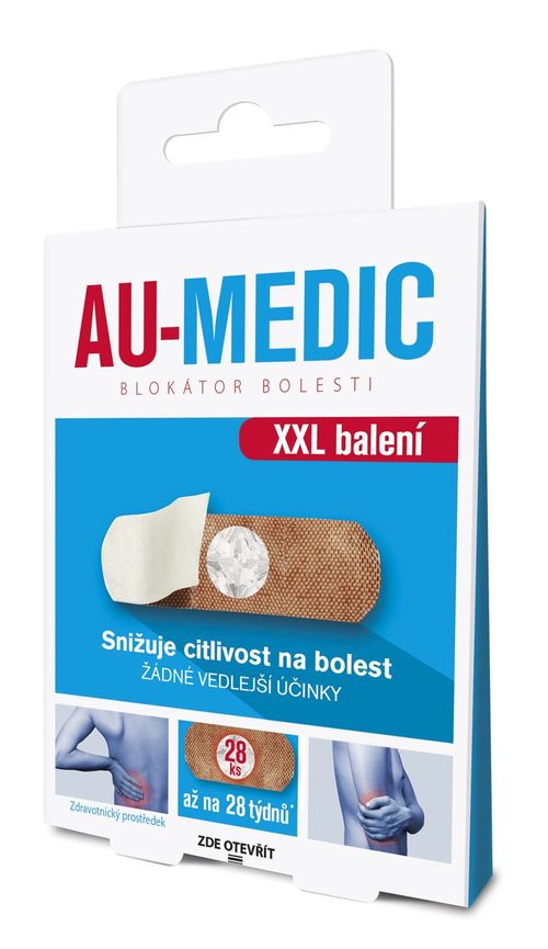 AU-MEDIC Blokátor bolesti 28 ks