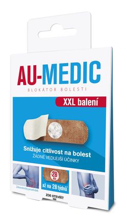 AU-MEDIC Blokátor bolesti 28 ks