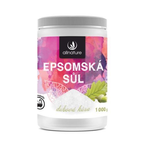 Allnature Epsomská sůl Dubová kůra 1000 g