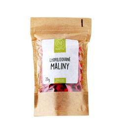 NATU Lyofilizované maliny 20 g