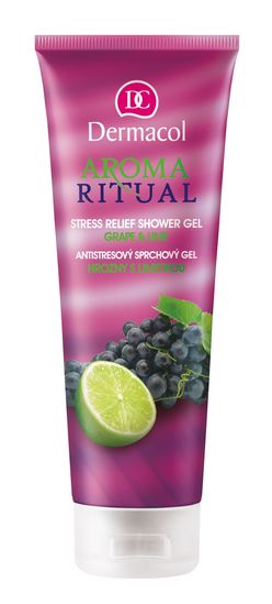 Dermacol Aroma Ritual Antistresový sprchový gel hrozny s limetkou 250 ml