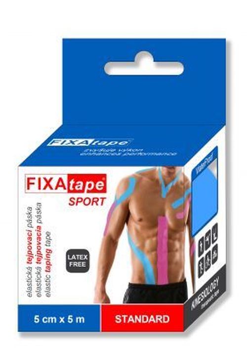 FIXAtape SPORT Standard 5 cm x 5 m tejpovací páska modrá