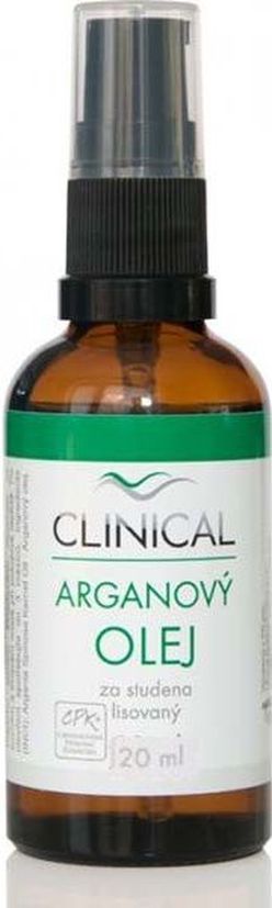 Clinical Arganový olej lisovaný za studena 20 ml