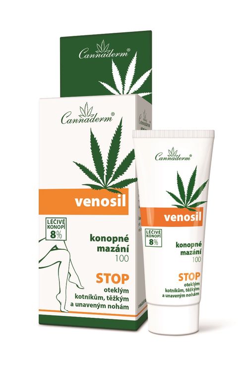 Cannaderm Venosil konopné mazání 100 ml